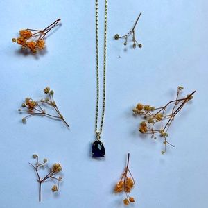 Gold Amethyst Necklace HOST PICK